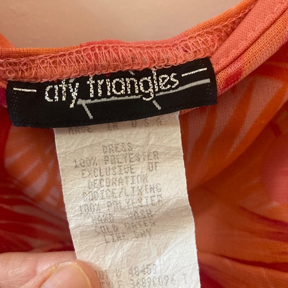 City Triangles Vintage Summery Dress-juniors medium - Picture 7 of 7